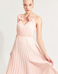 pink dress فستان استقبال، فستان مناسبات