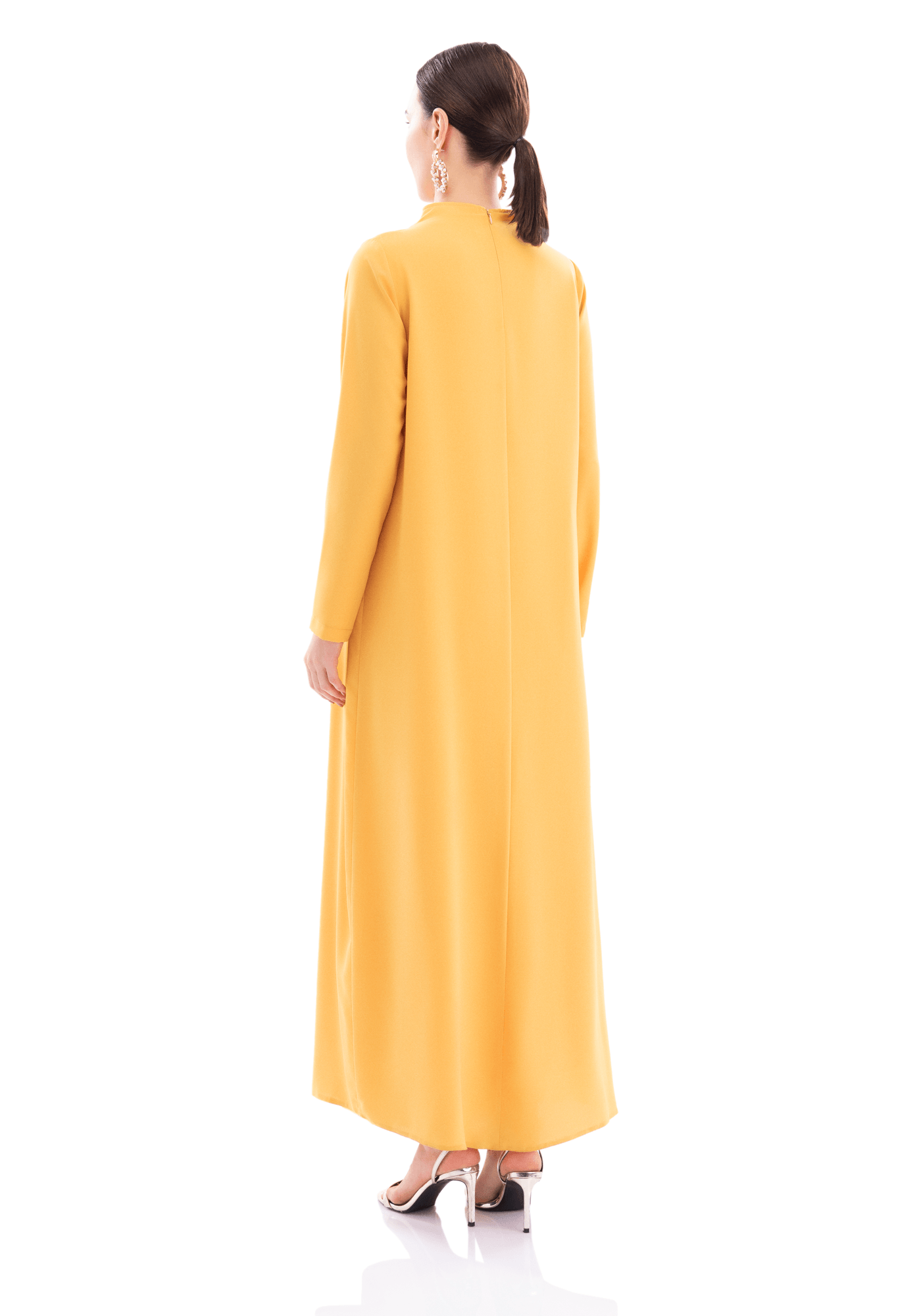 Elegant Dress in Yellow - TTUTO